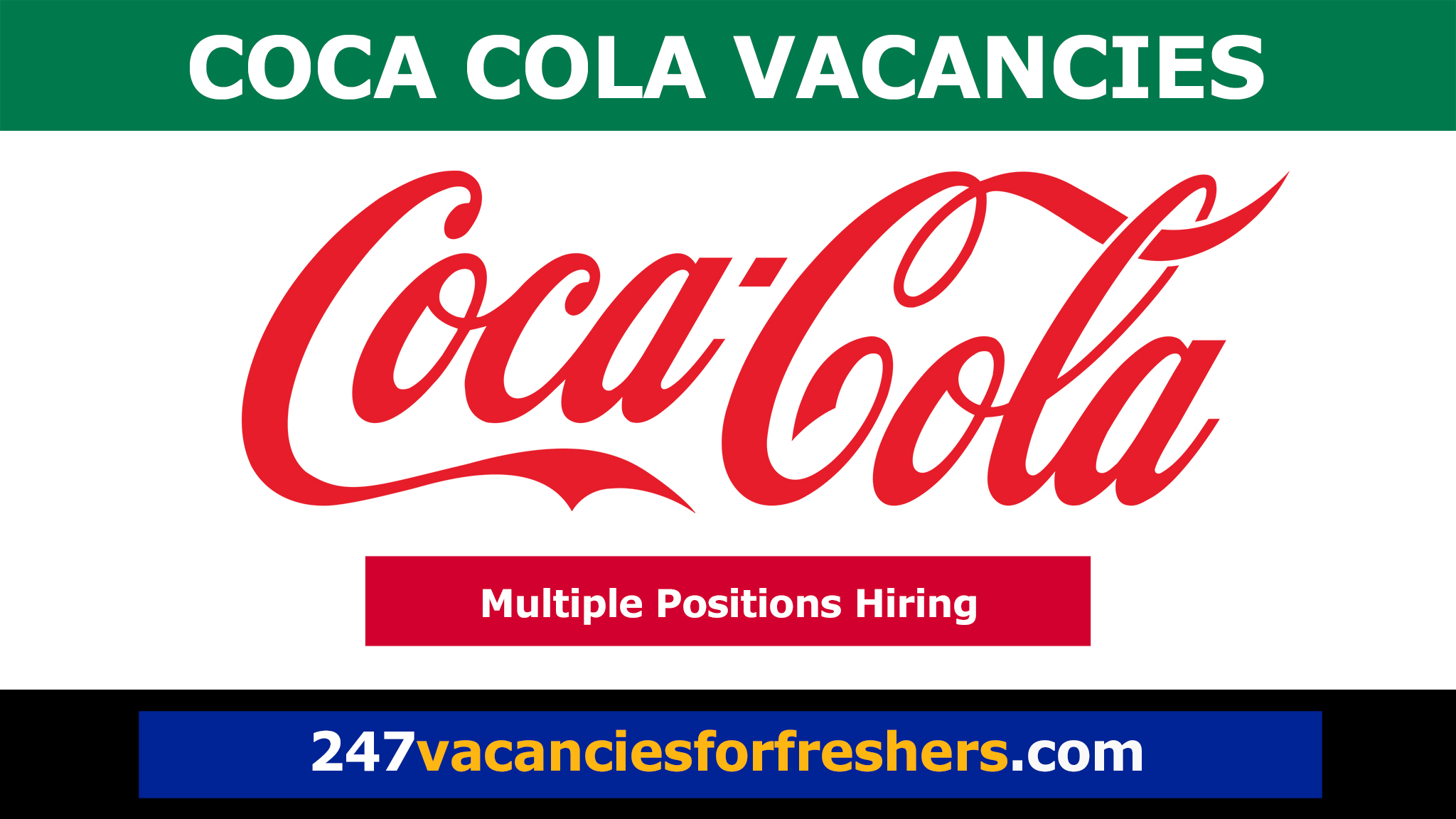 Coca Cola Vacancies