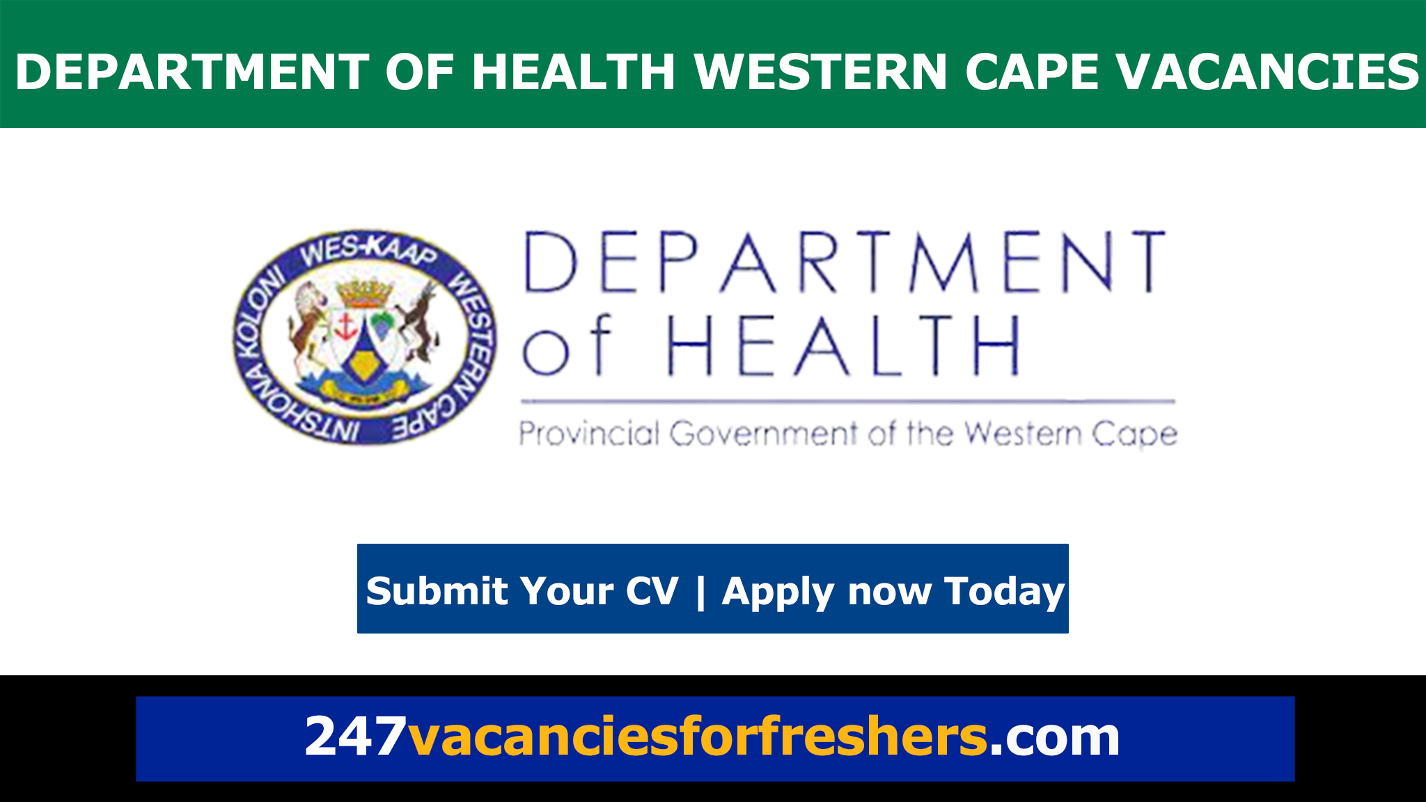 Department of Health Western Cape Vacancies