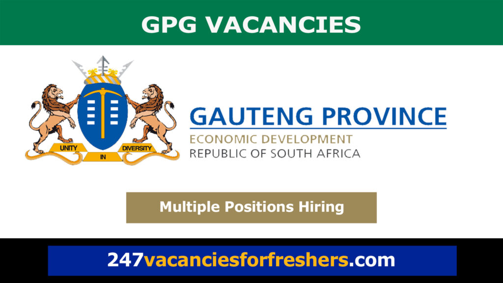 GPG Vacancies 2024 | Multiple Jobs in Health Department