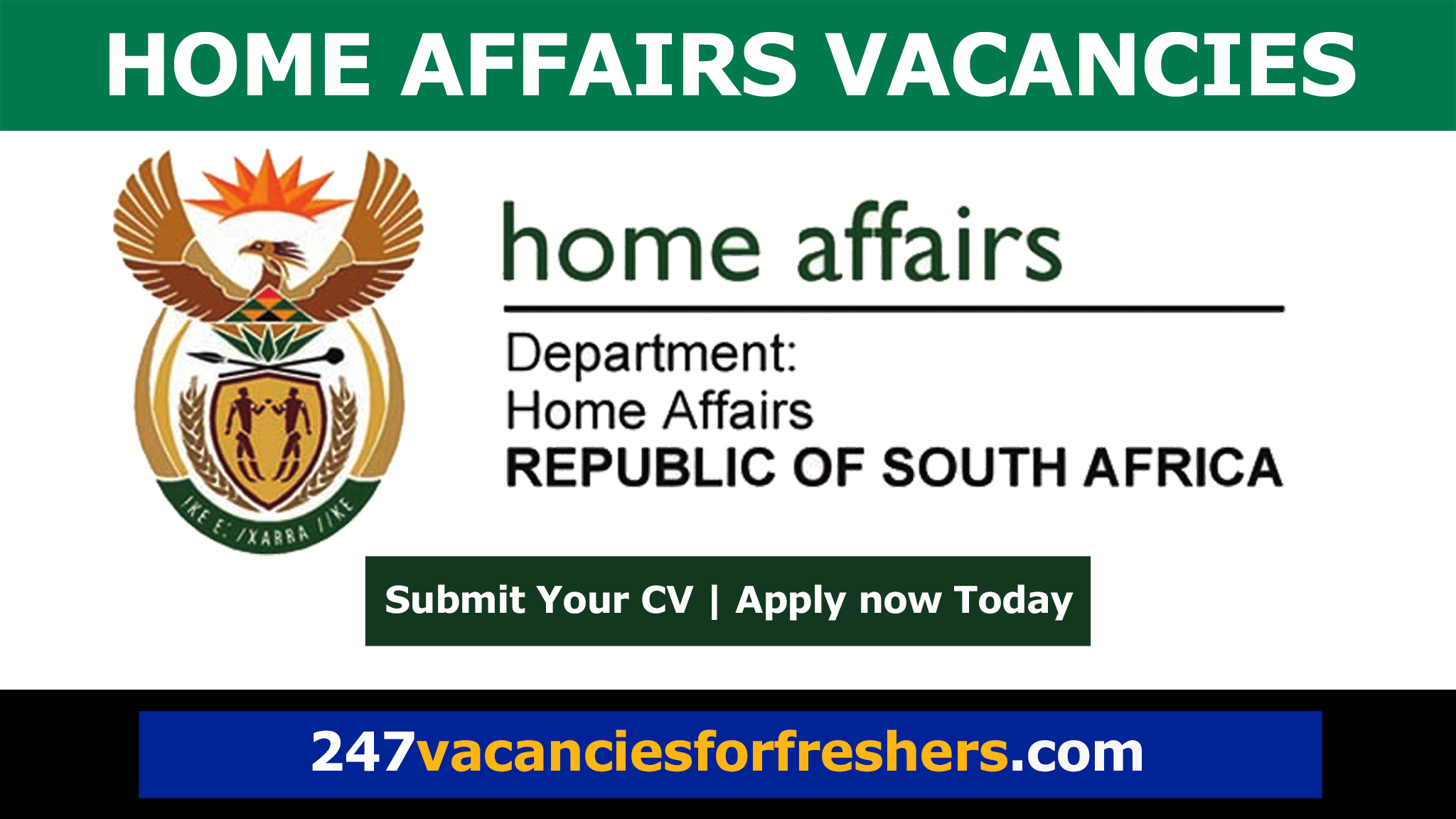 Home Affairs Vacancies