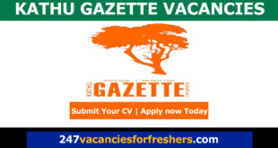 Kathu Gazette Vacancies
