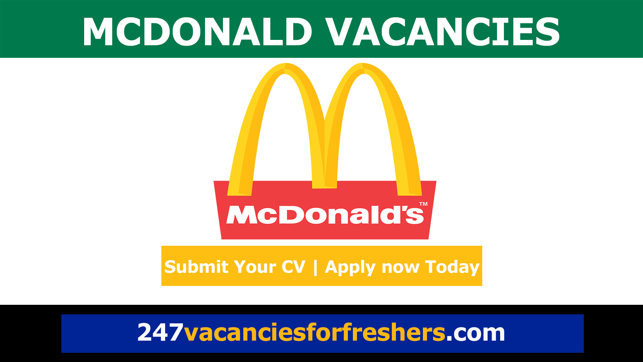 McDonald Vacancies