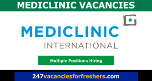 Mediclinic Vacancies