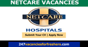 Netcare Vacancies