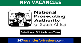 NPA Vacancies