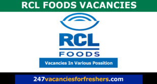 RCL Foods Vacancies