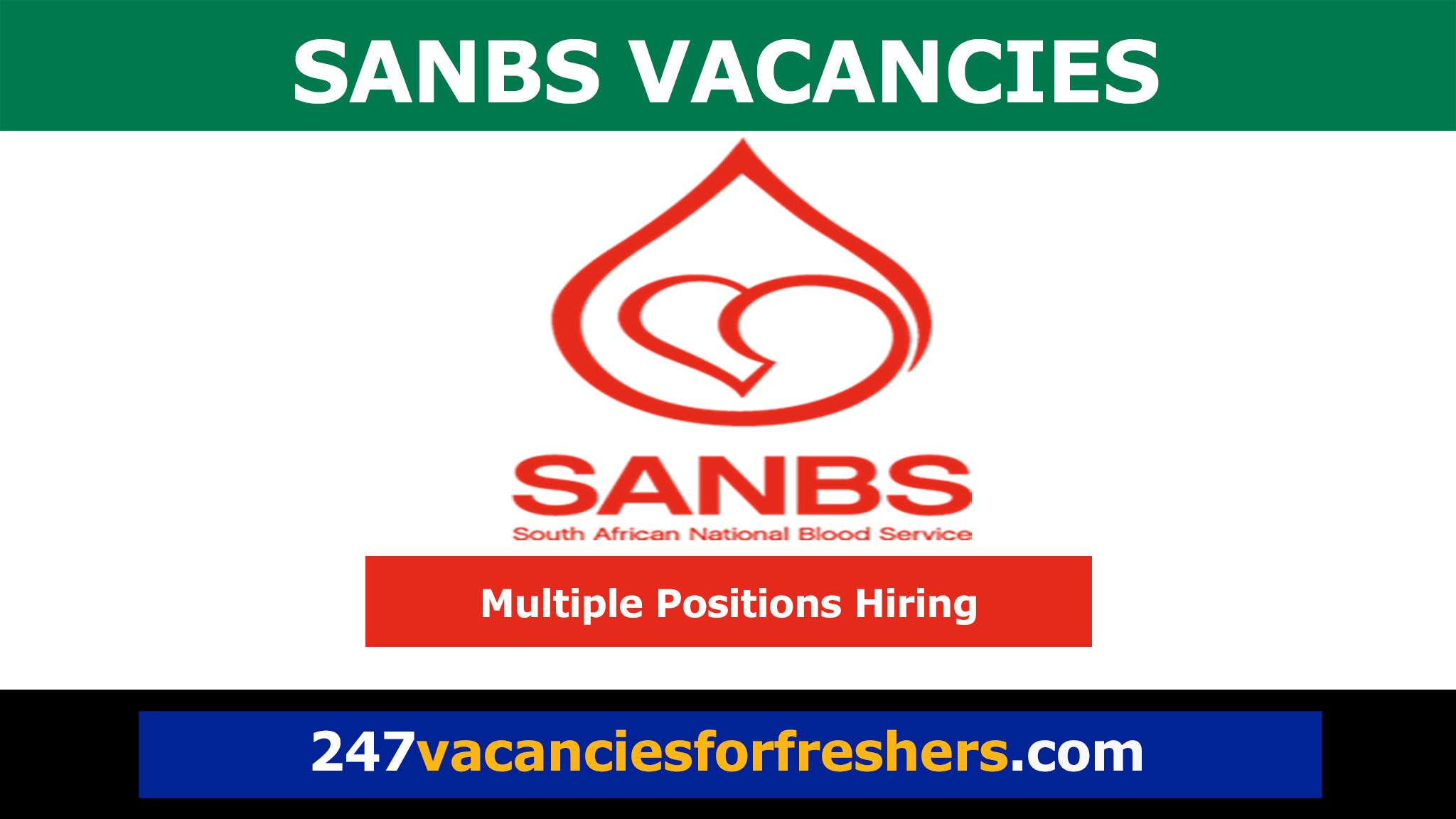SANBS Vacancies