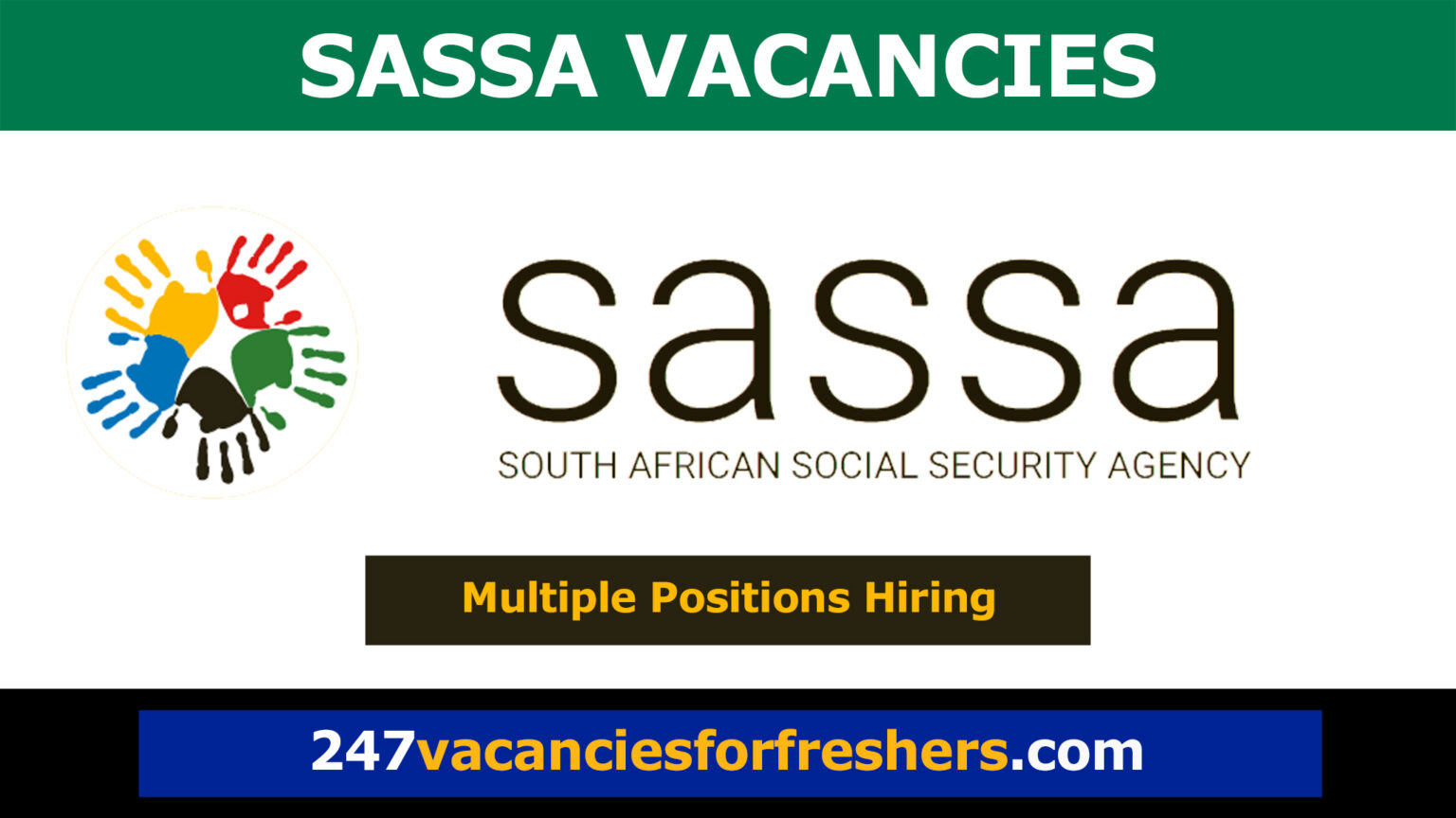 SASSA Vacancies | South African Social Security Agency Jobs