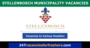 Stellenbosch Municipality Vacancies