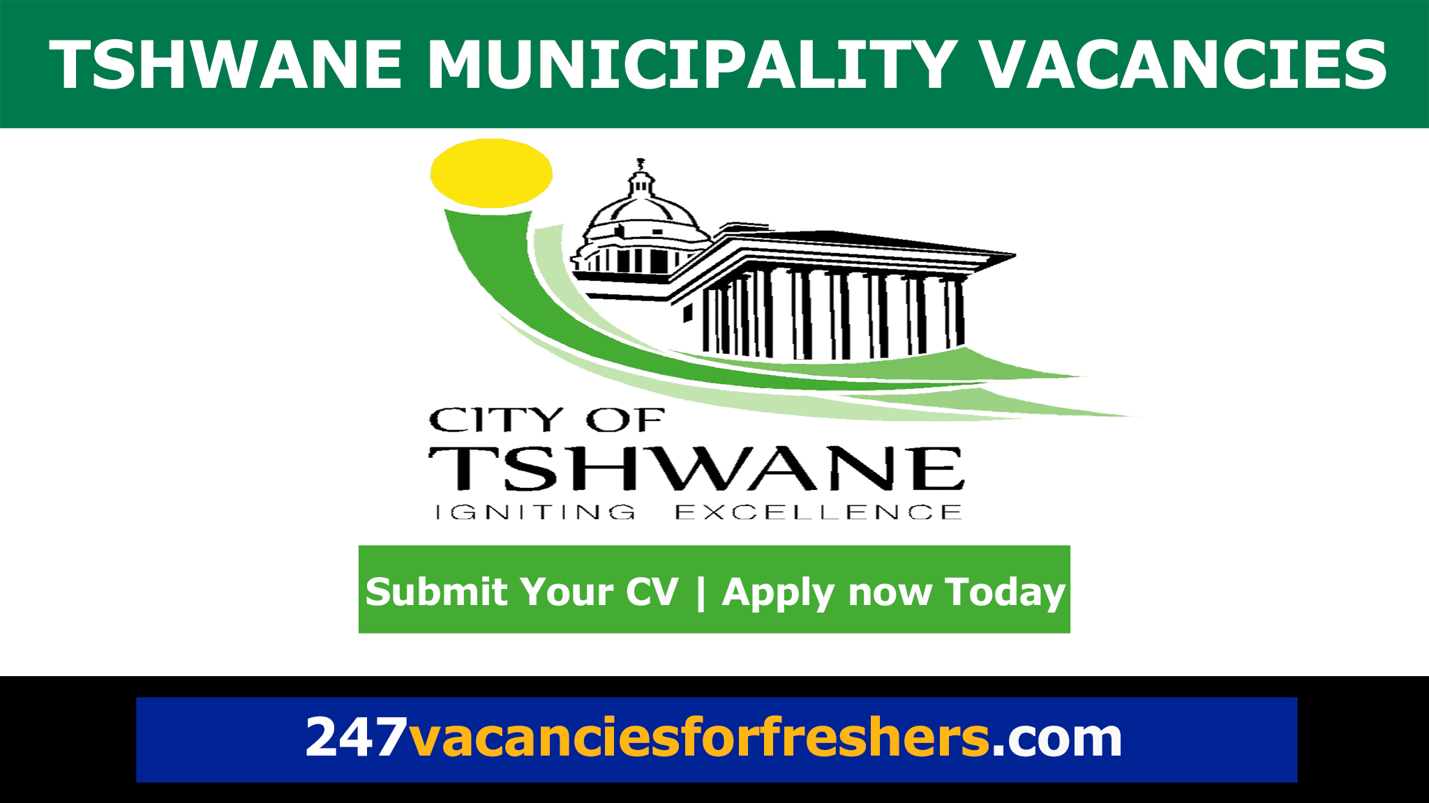 Tshwane Municipality Vacancies