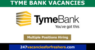 Tyme Bank Vacancies