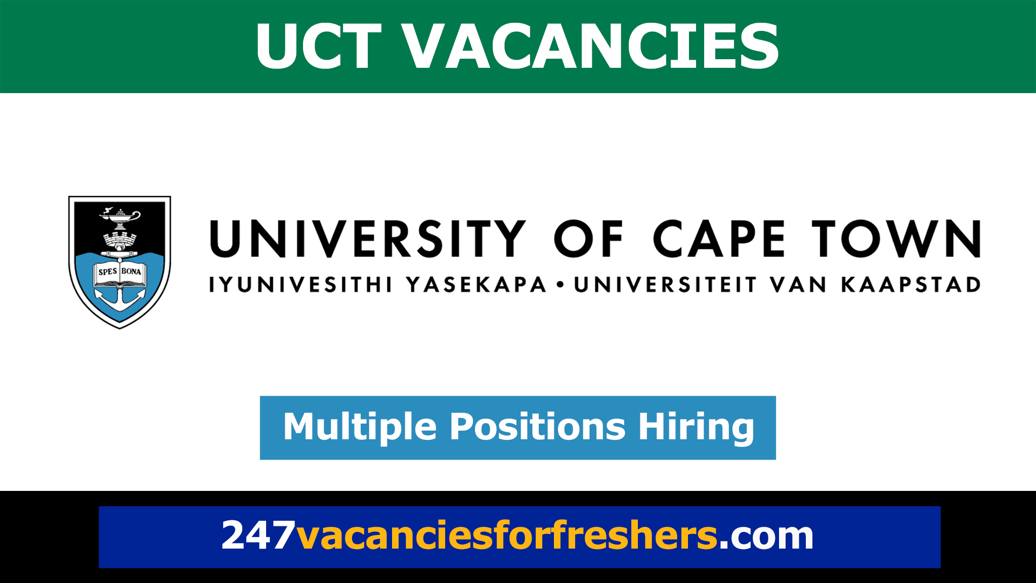 UCT Vacancies