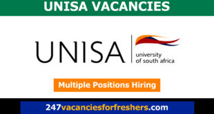 UNISA Vacancies