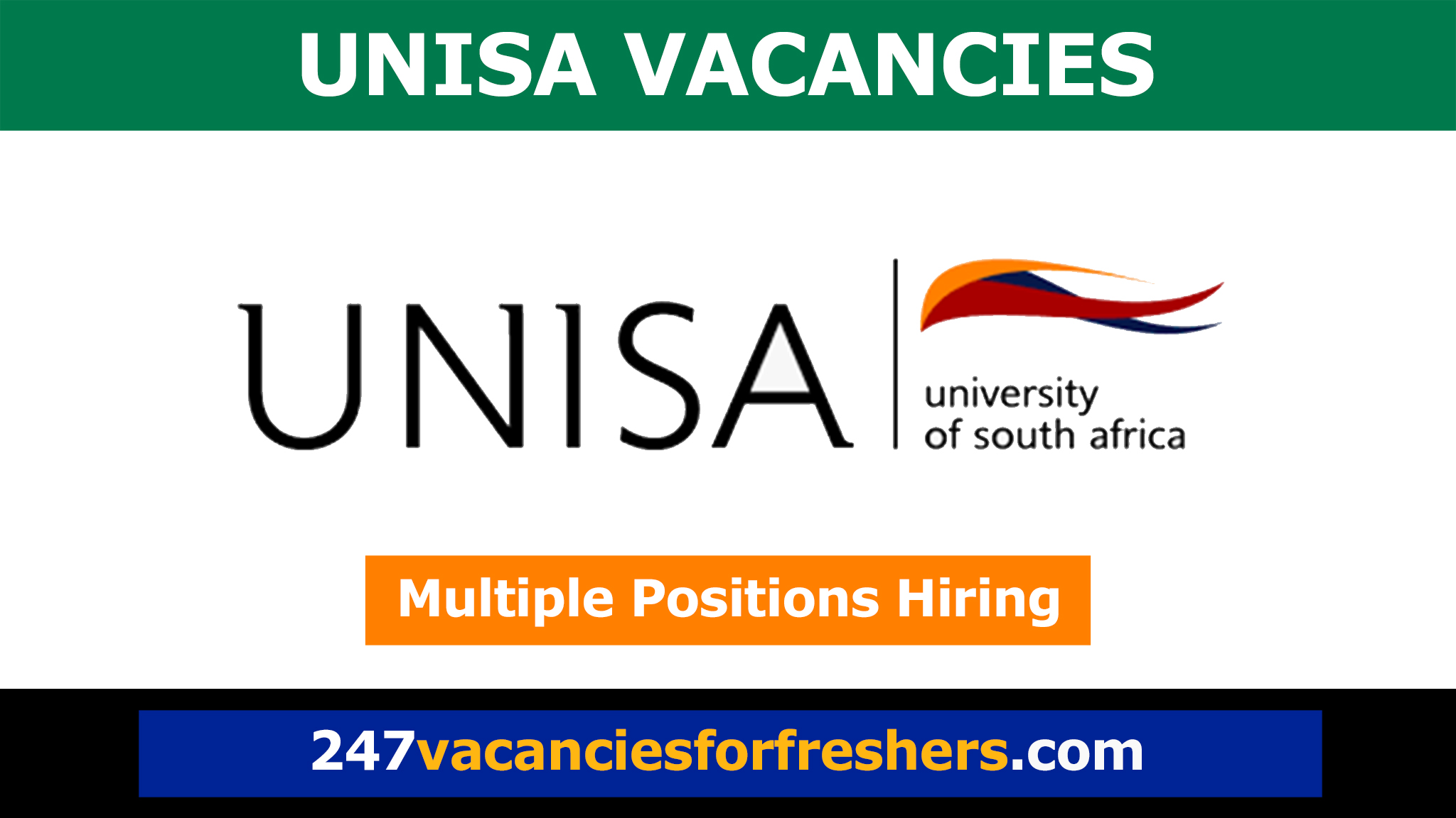 UNISA Vacancies