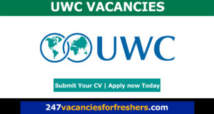 UWC Vacancies