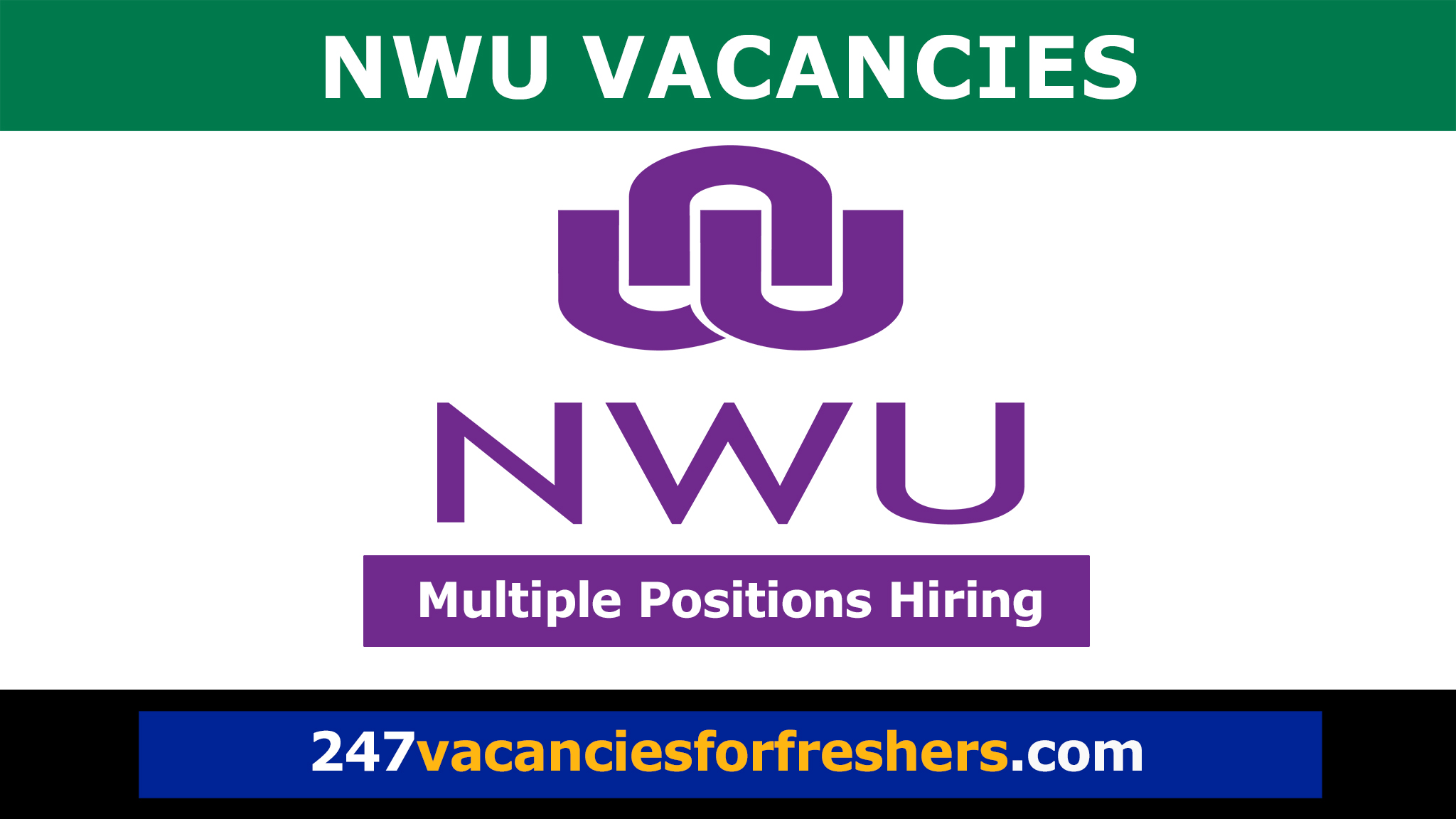 NWU Vacancies