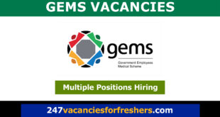 Gems Vacancies