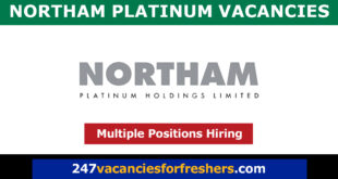 Northam Platinum Vacancies