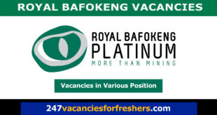 Royal Bafokeng Vacancies