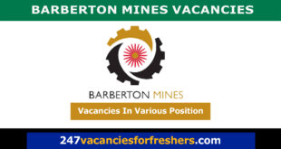 Barberton Mines Vacancies